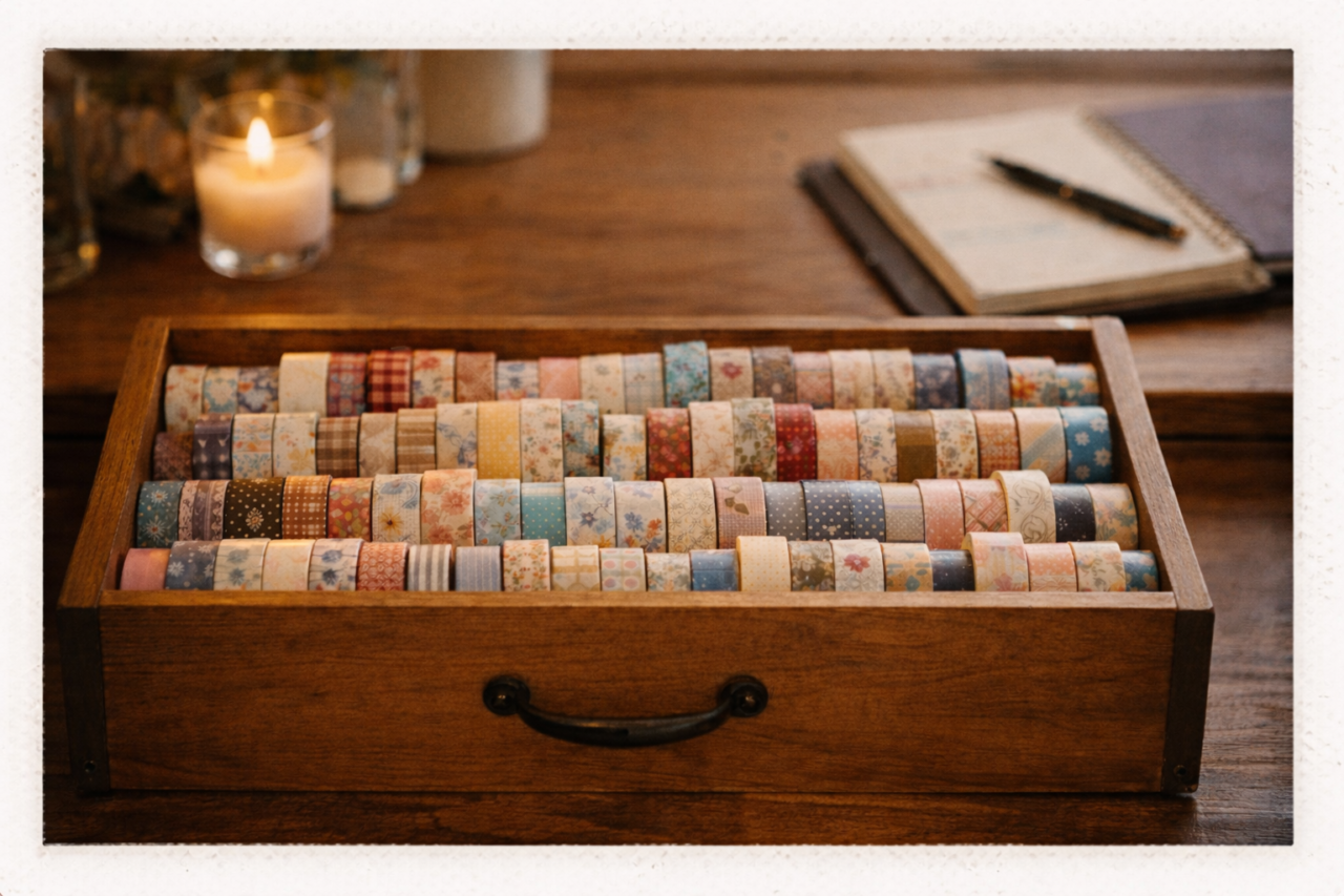 マスキングテープを集めすぎてしまう私へ。40代からの「好き」を大切にする暮らし